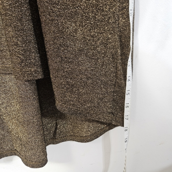 Pop Top Metallic Gold Oversized Top/swimsuit Cover! - Picture 4 of 4